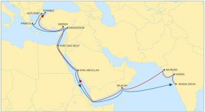 Shipping Routes from Hong Kong to the UK