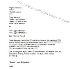 How to Send an Invitation Letter from China to USA