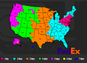 Standard USPS Shipping Times from China to USA